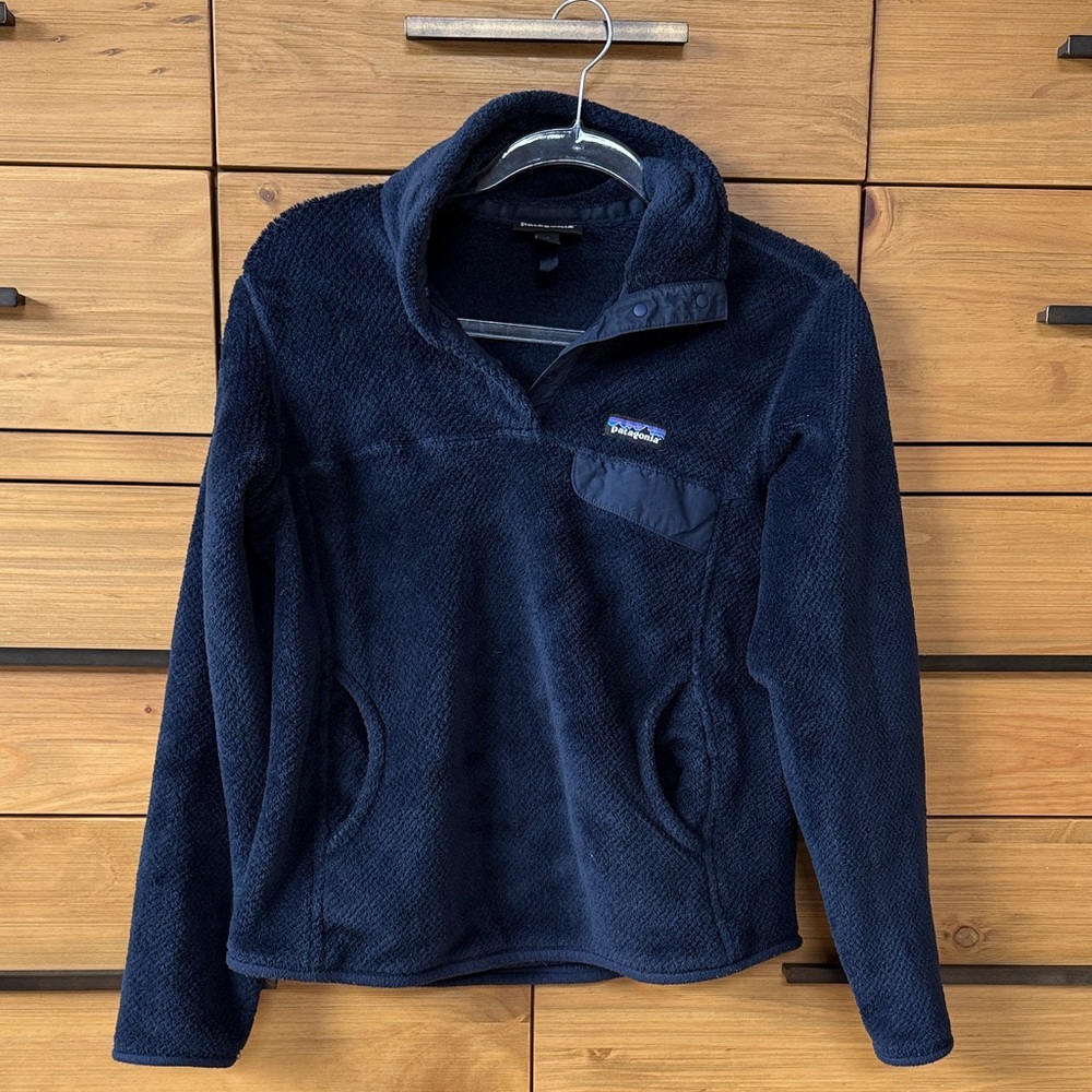 Patagonia Women's Re-Tool Snap-T® Pullover, Navy